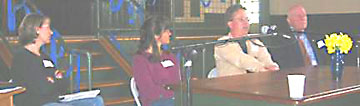 Panelists at the April 2003 Public Forum explain what the Thornton River means to them