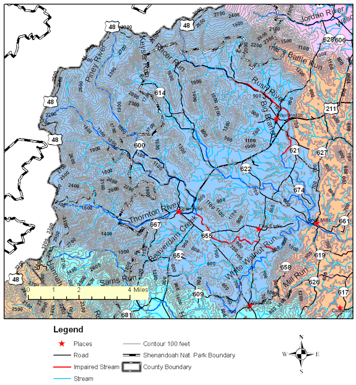 Watershed Map